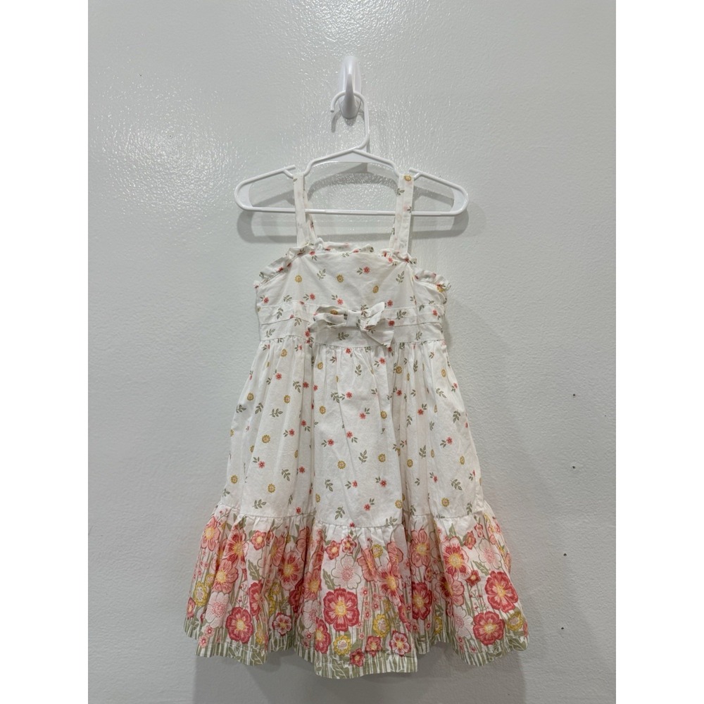 Tahari Girls Size 3T Floral Sundress Matching Purse Spring Summer  Dress